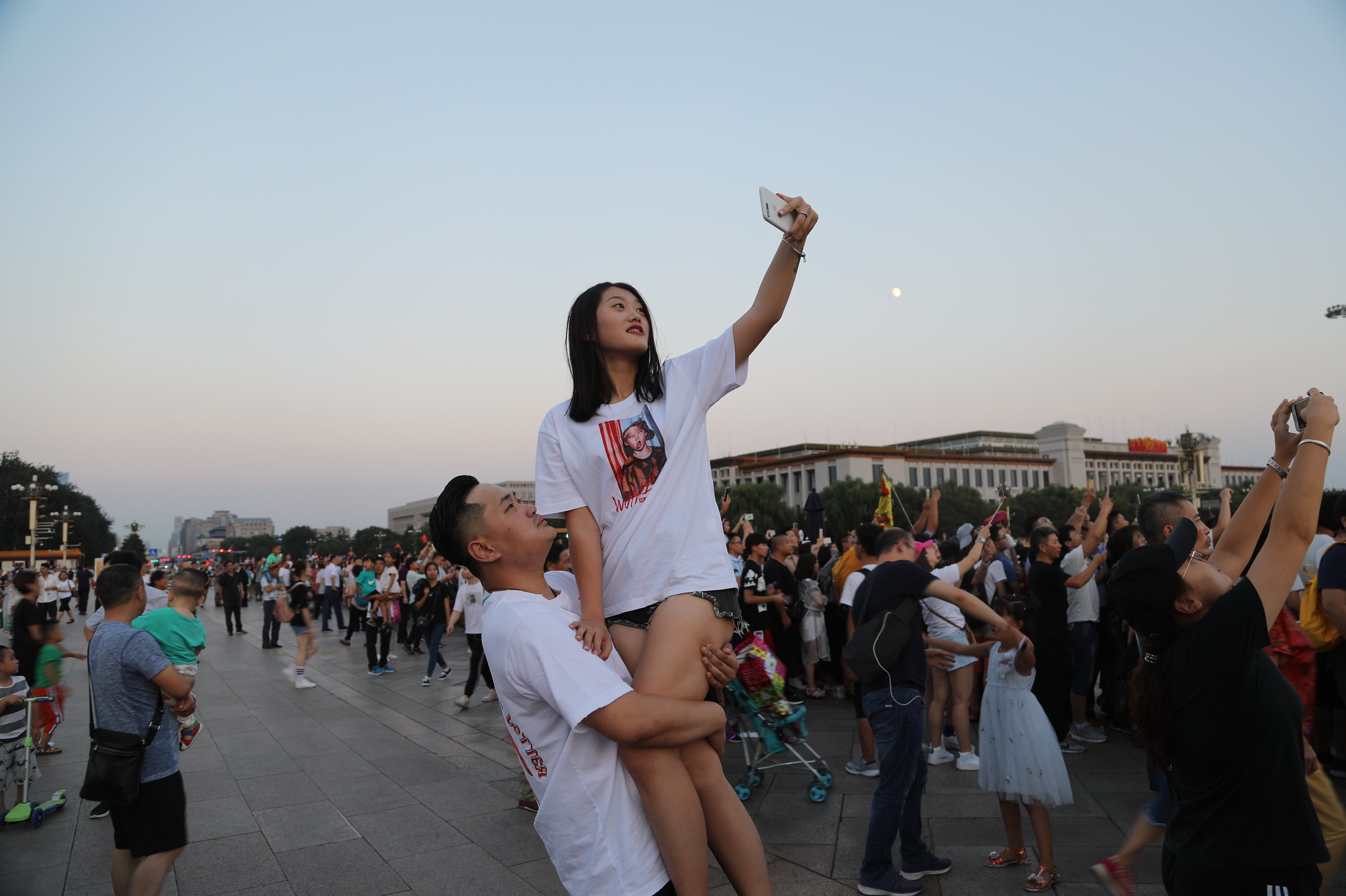 Youth on Tiananmen Square